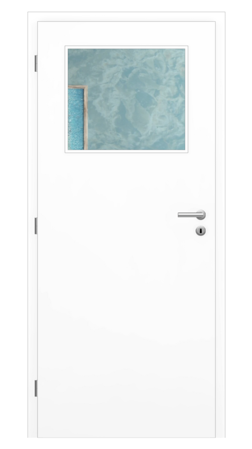 KLASIK / Klasik 1 / FÓLIA - folie biela / Číre sklo