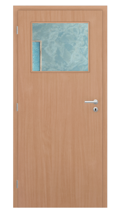 KLASIK / Klasik 1 / FÓLIA - buk / Číre sklo