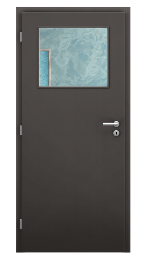 KLASIK / Klasik 1 / CPL - antracit / Číre sklo