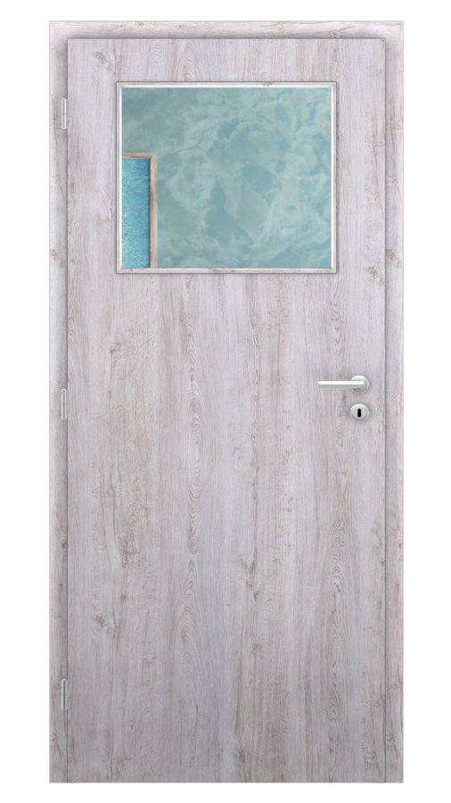 KLASIK / Klasik 1 / SOLO STRUKTUR - dub western / Číre sklo