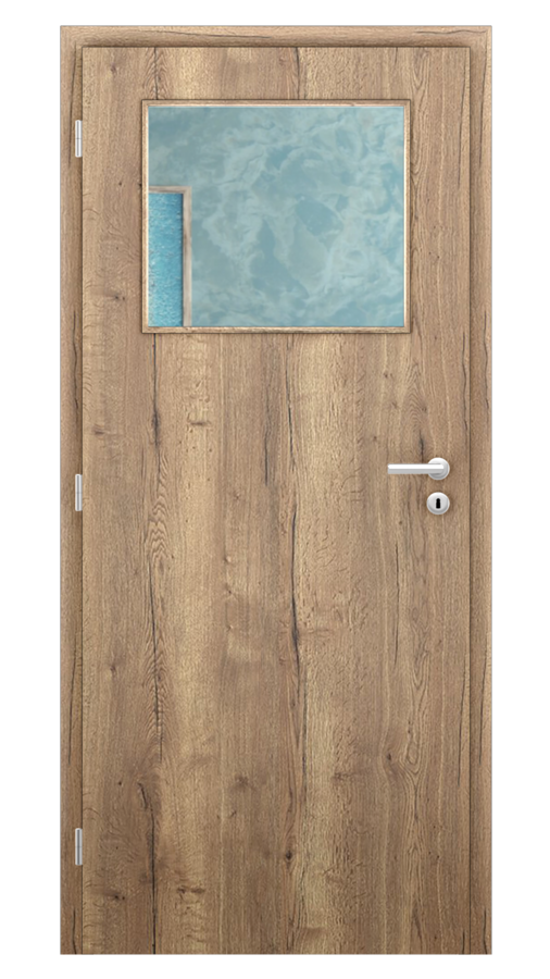 KLASIK / Klasik 1 / CPL SOLO 3D - dub halifax / Číre sklo