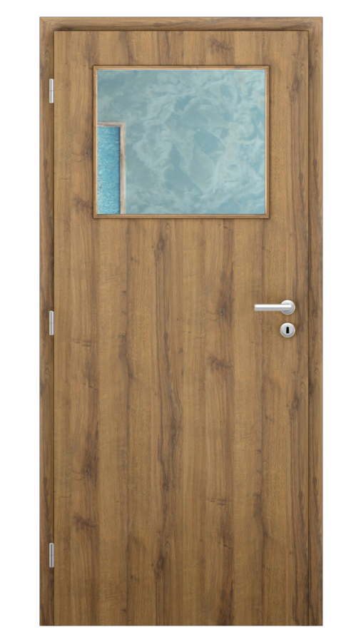 KLASIK / Klasik 1 / CPL SOLO 3D - dub sherman / Číre sklo