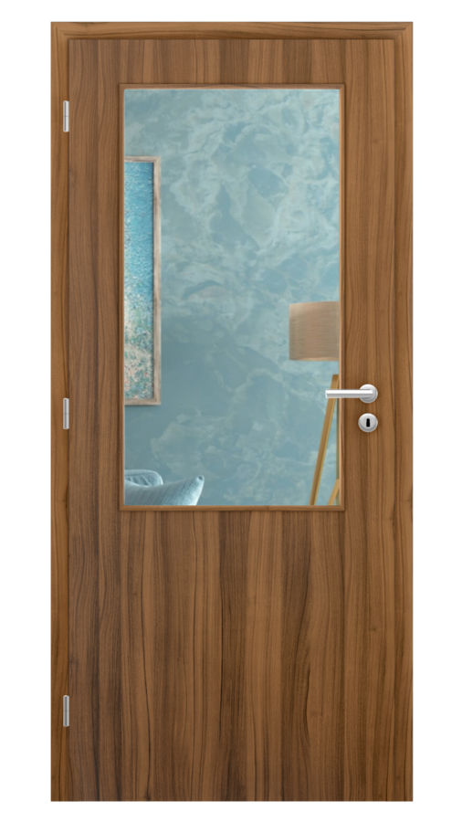 KLASIK / Klasik 2 / FÓLIA - orech / Číre sklo