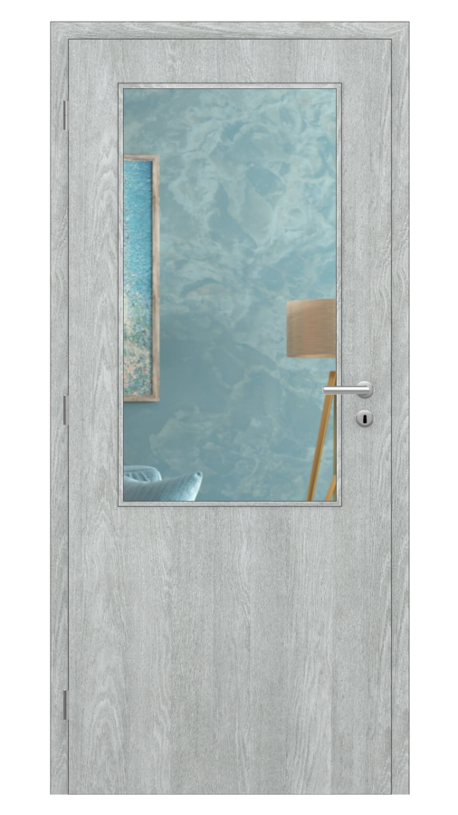 KLASIK / Klasik 2 / FÓLIA - earl grey / Číre sklo