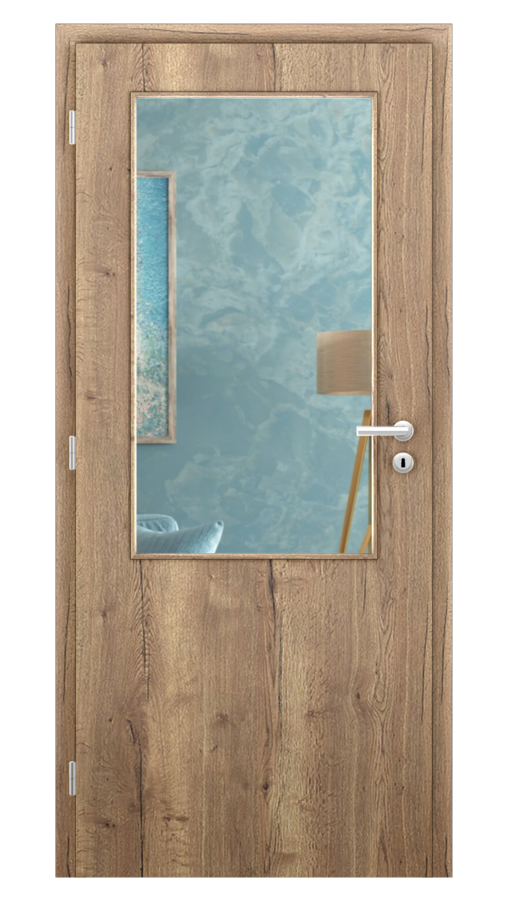 KLASIK / Klasik 2 / CPL SOLO 3D - dub halifax / Číre sklo