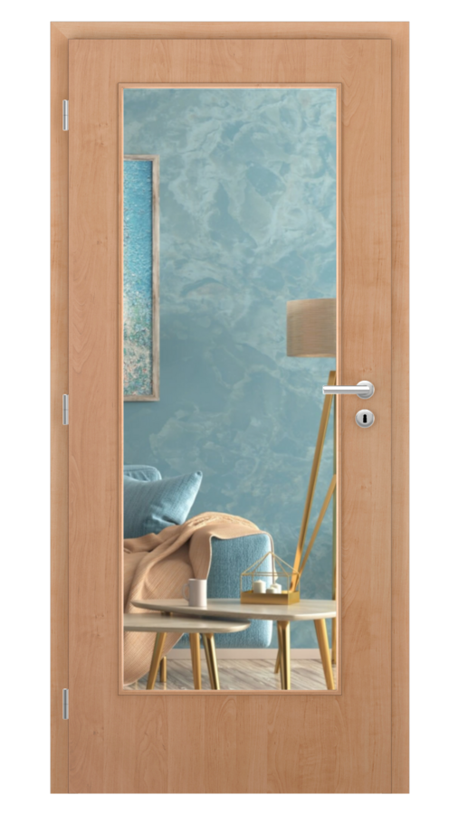 KLASIK / Klasik 3 / FÓLIA - jelša / Číre sklo