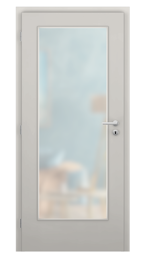 KLASIK / Klasik 3 / HPL 0,8 mm - sivá / Činčila, číra