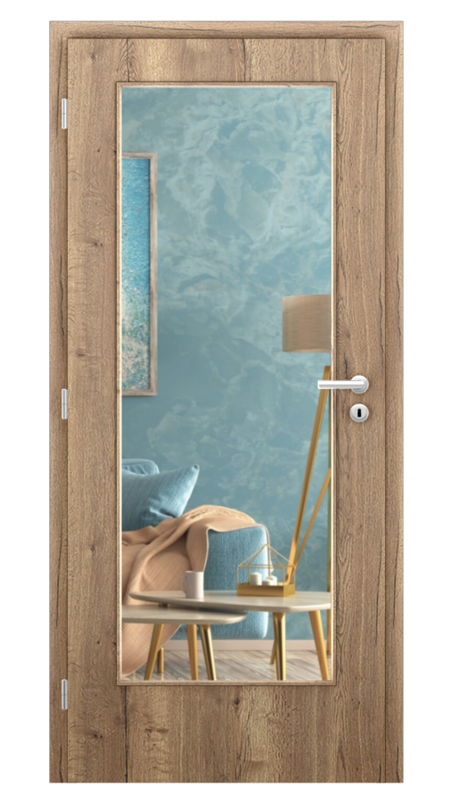 KLASIK / Klasik 3 / CPL SOLO 3D - dub halifax / Číre sklo