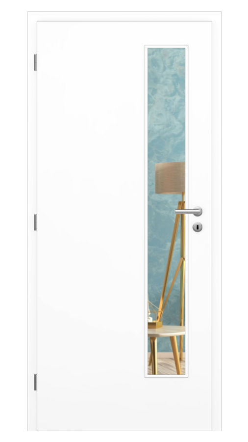 KLASIK / Klasik 5 / FÓLIA - folie biela / Číre sklo