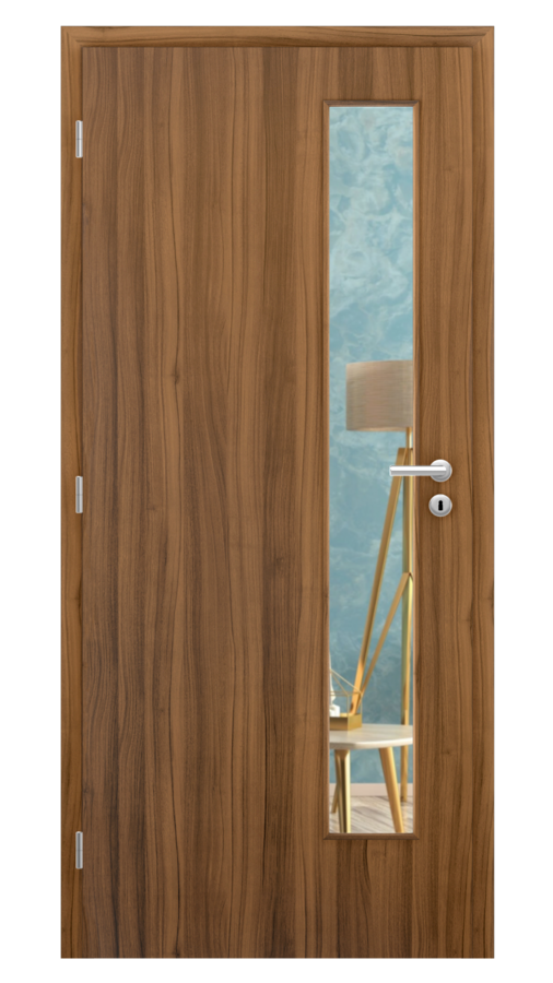 KLASIK / Klasik 5 / FÓLIA - orech / Číre sklo