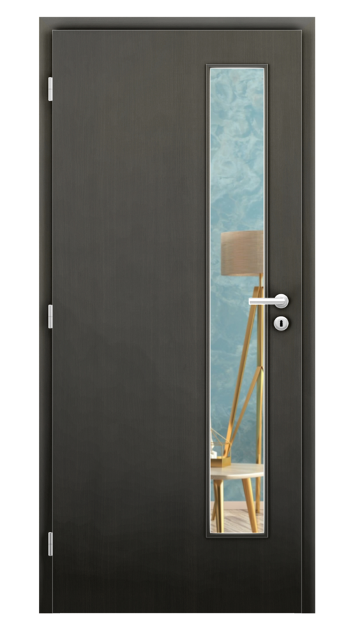 KLASIK / Klasik 5 / FÓLIA - wenge / Číre sklo