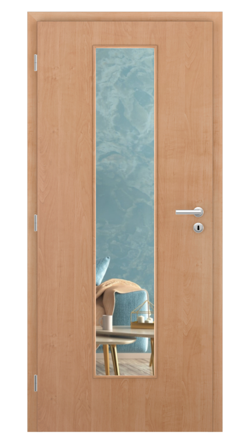 KLASIK / Klasik 7 / FÓLIA - jelša / Číre sklo