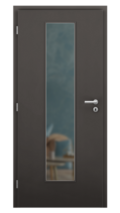 KLASIK / Klasik 7 / CPL - antracit / Planibel sivá