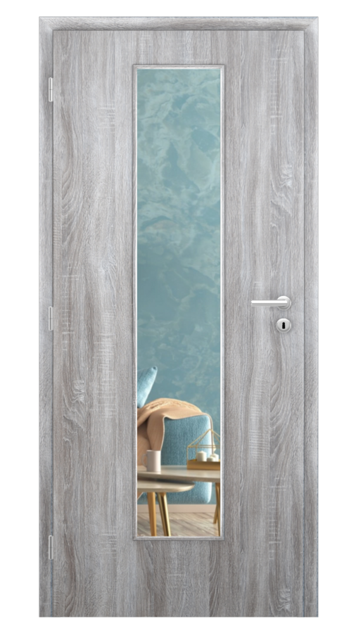 KLASIK / Klasik 7 / SOLO STRUKTUR - dub archico / Číre sklo