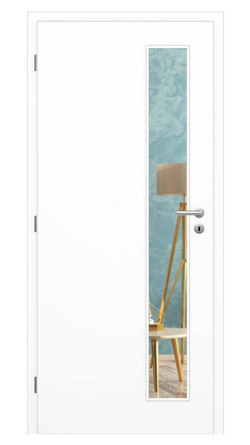 KLASIK / Klasik 9 / FÓLIA - folie biela / Číre sklo