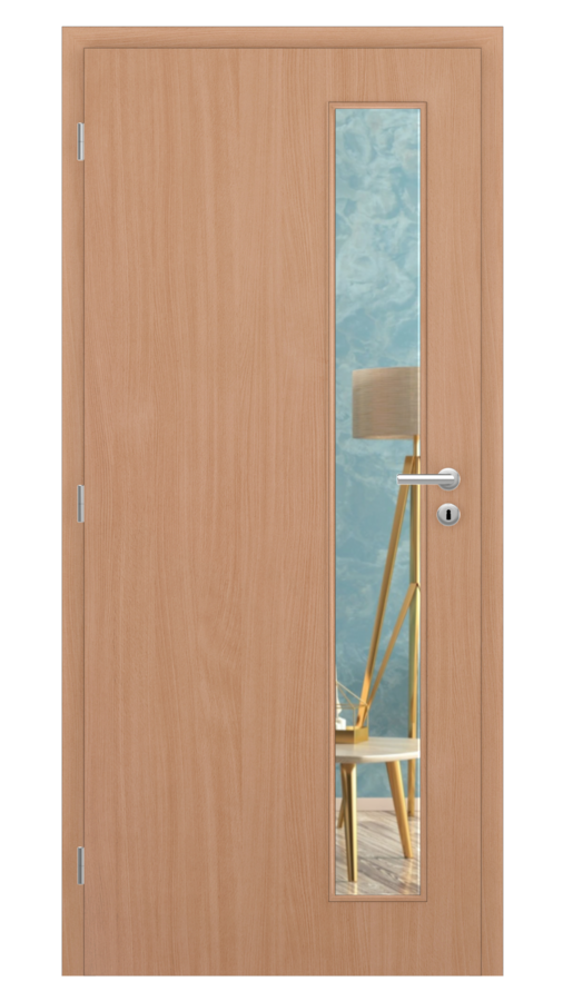 KLASIK / Klasik 9 / FÓLIA - buk / Číre sklo