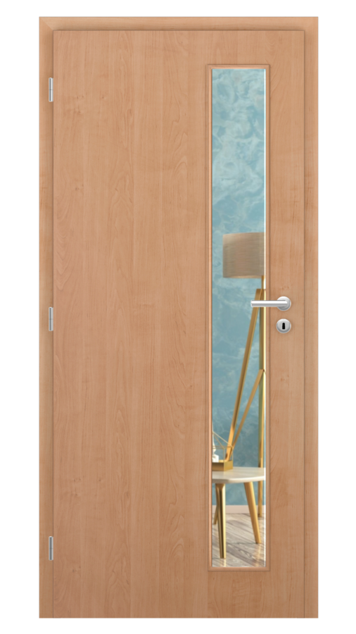 KLASIK / Klasik 9 / FÓLIA - jelša / Číre sklo