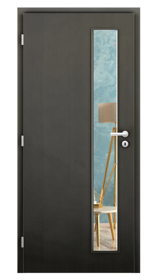 KLASIK / Klasik 9 / FÓLIA - wenge / Číre sklo