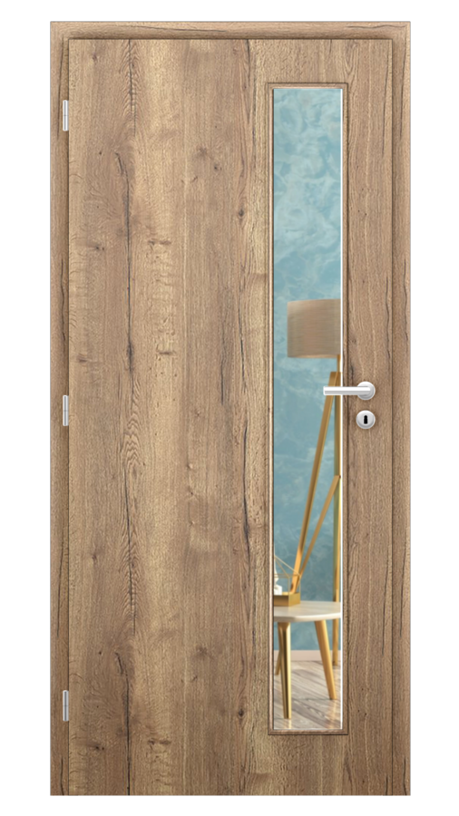 KLASIK / Klasik 9 / CPL SOLO 3D - dub halifax / Číre sklo