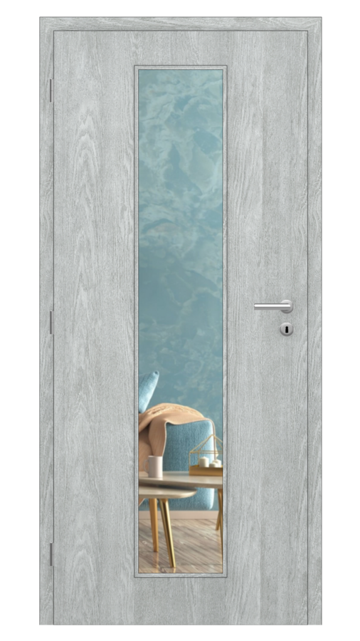 KLASIK / Klasik 11 / FÓLIA - earl grey / Číre sklo