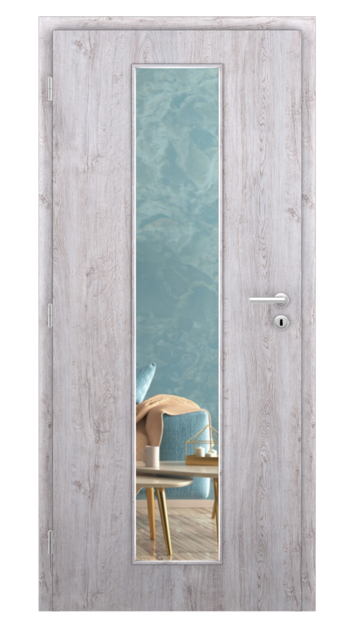 KLASIK / Klasik 11 / SOLO STRUKTUR - dub western / Číre sklo