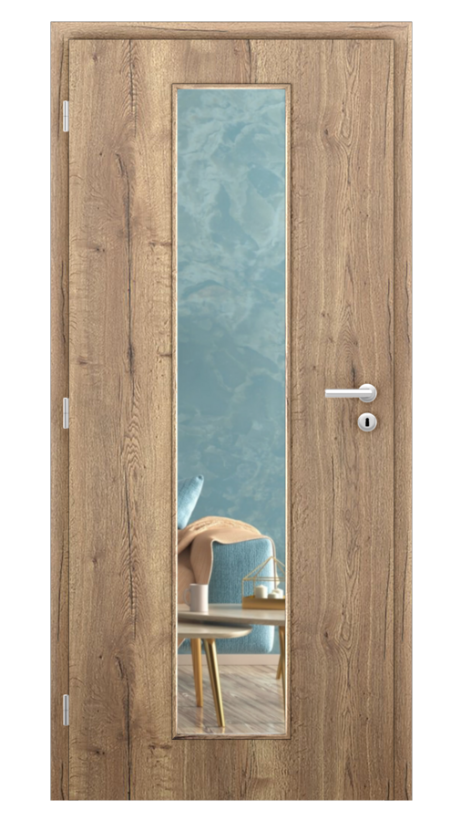 KLASIK / Klasik 11 / CPL SOLO 3D - dub halifax / Číre sklo