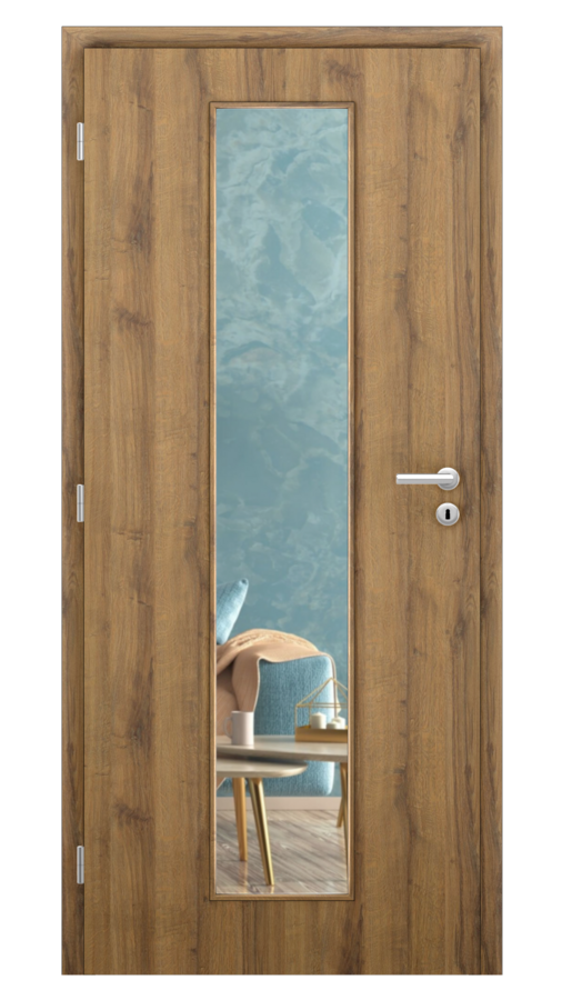 KLASIK / Klasik 11 / CPL SOLO 3D - dub sherman / Číre sklo