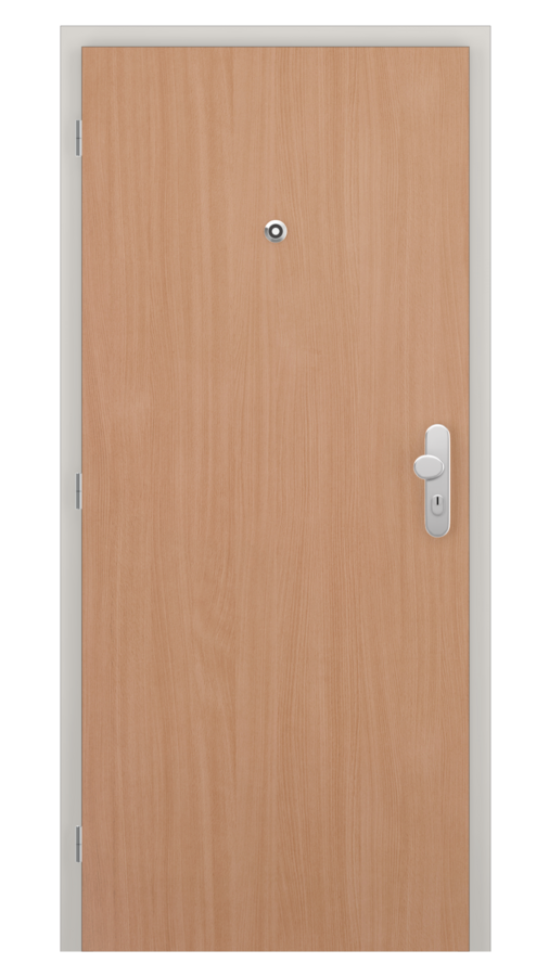 DPO - Požiarne odolné / DPOC-požiarno odolné dvere v oceľovej zárubni / FÓLIA - buk