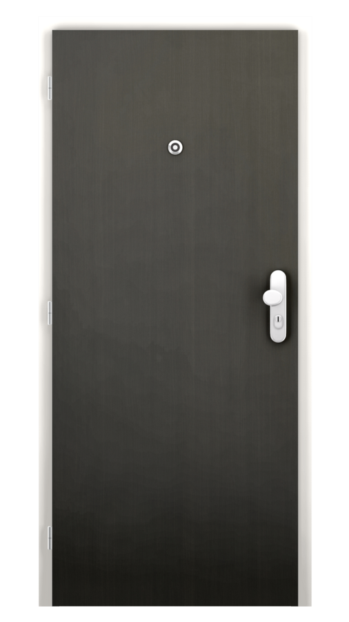 DPO - Požiarne odolné / DPOC-požiarno odolné dvere v oceľovej zárubni / FÓLIA - wenge