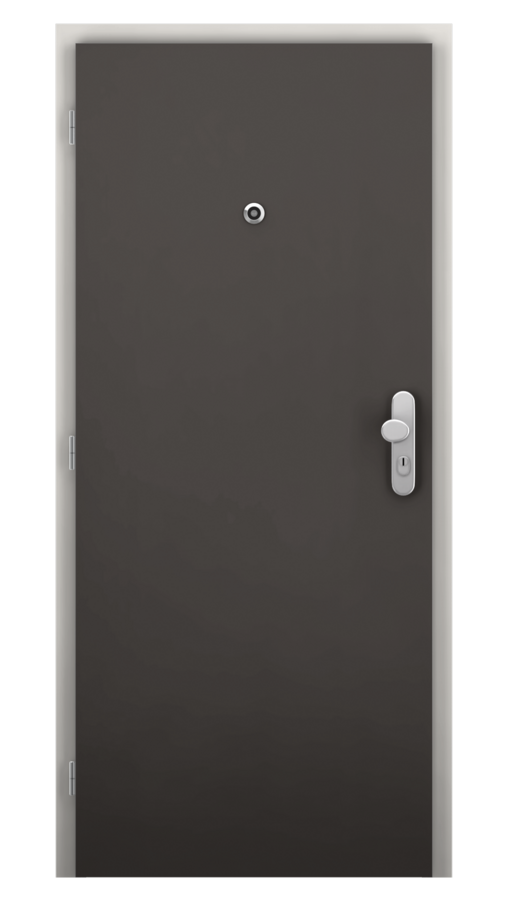 DPO - Požiarne odolné / DPOC-požiarno odolné dvere v oceľovej zárubni / CPL - antracit