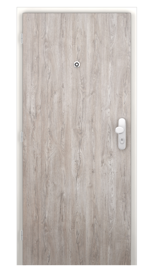 DPO - Požiarne odolné / DPOC-požiarno odolné dvere v oceľovej zárubni / SOLO STRUKTUR - dub alpský