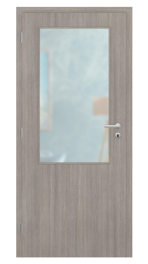 DPO - Požiarne odolné / DPOC S2 - požiárné presklené 2/3 / CPL SOLO 3D - skyline / Satinato pieskované protipožiarne