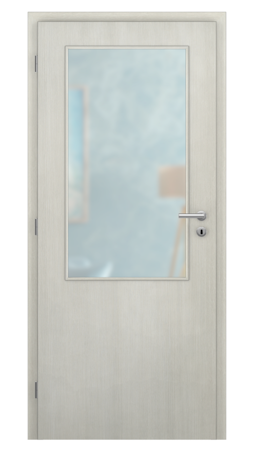 DPO - Požiarne odolné / DPOC S2 - požiárné presklené 2/3 / SOLO MATRIX - monza / Satinato pieskované protipožiarne