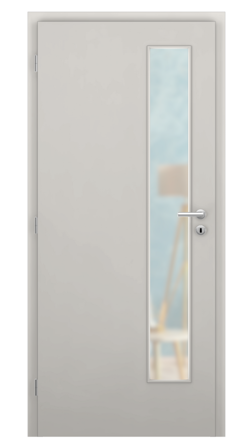 DPO - Požiarne odolné / DPOC S5 - požiárné presklené  / CPL - sivá / Satinato pieskované protipožiarne