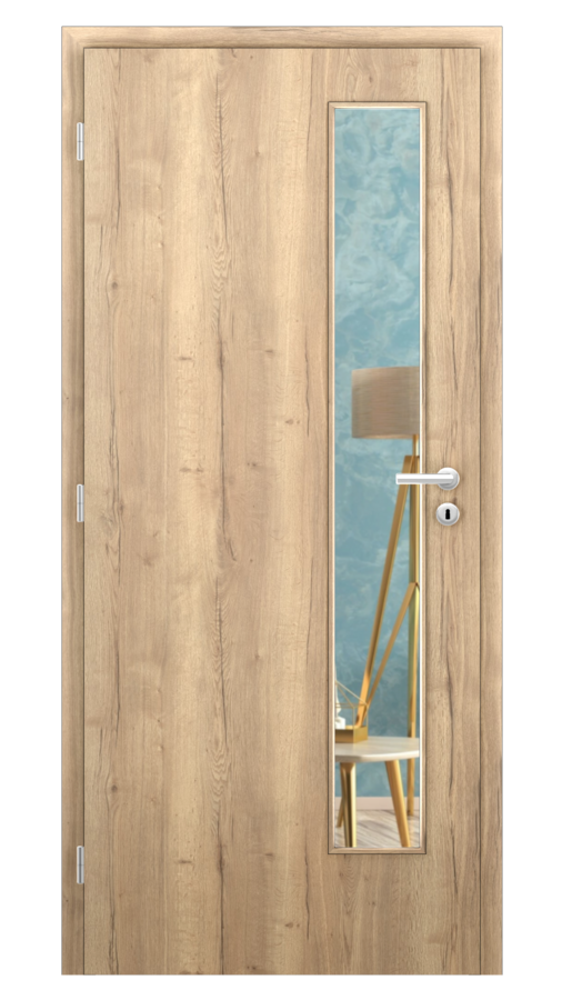 DPO - Požiarne odolné / DPOC S5 - požiárné presklené  / CPL SOLO 3D - dub halifax / Float čírý protipožiarny