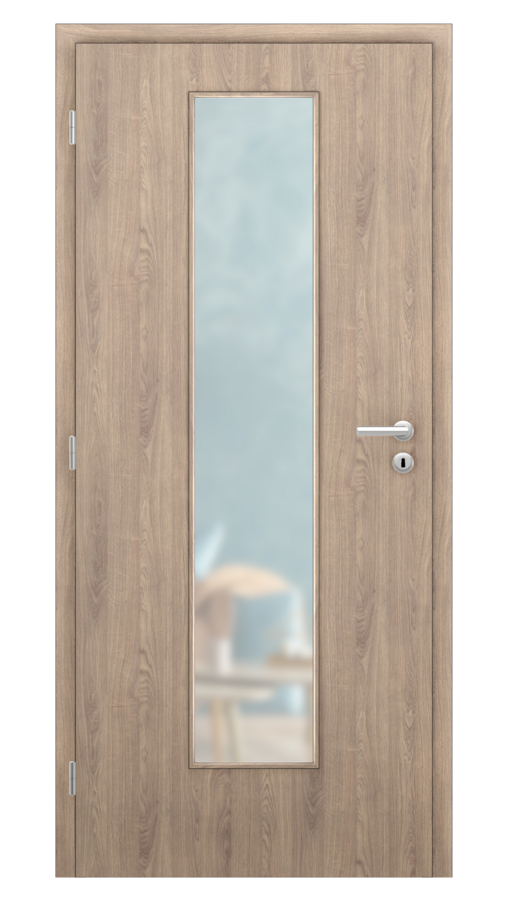 DPO - Požiarne odolné / DPOC S7 - požiárné presklené / CPL - dub royal / Satinato pieskované protipožiarne