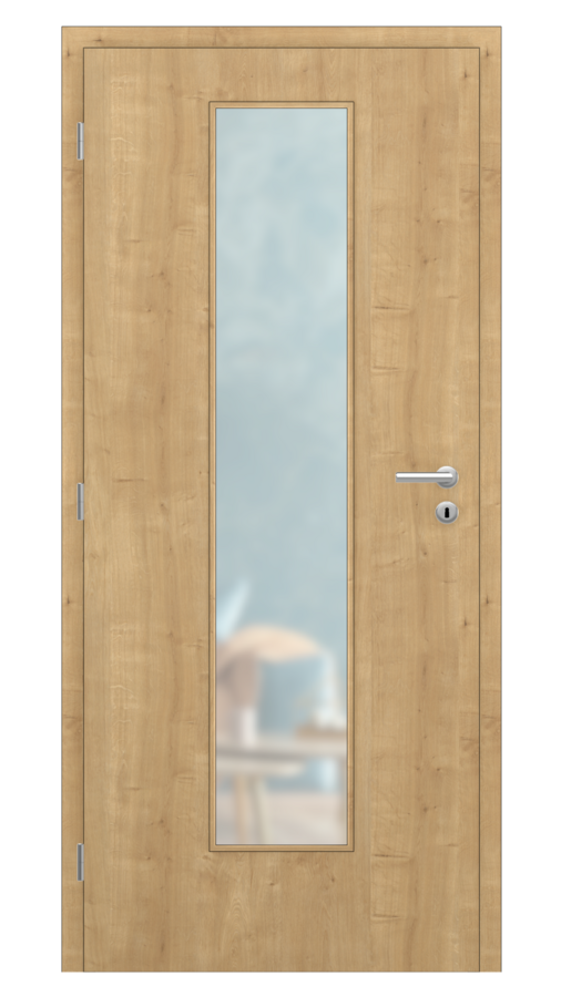 DPO - Požiarne odolné / DPOC S7 - požiárné presklené / CPL SOLO 3D - dub prírodný / Satinato pieskované protipožiarne