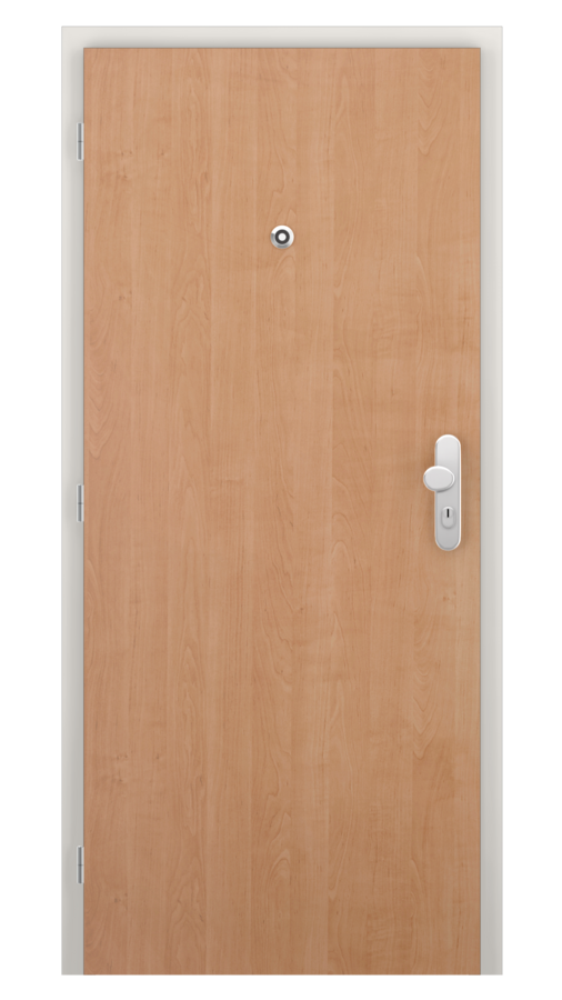 DPO - Požiarne odolné / DPOB-požiarno odolné dvere v obložkovej zárubni / FÓLIA - jelša
