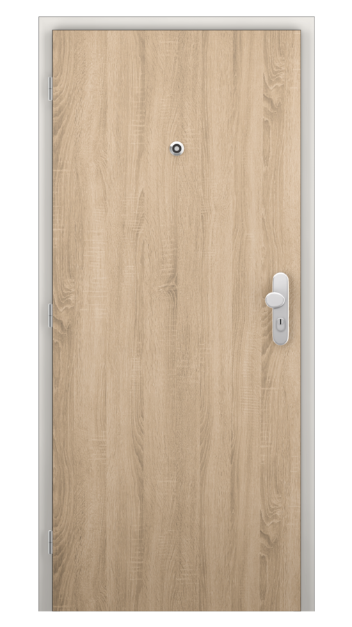 DPO - Požiarne odolné / DPOB-požiarno odolné dvere v obložkovej zárubni / SOLO STRUKTUR - dub sonoma