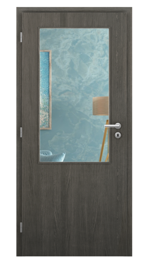 DPO - Požiarne odolné / DPOB S2 - požiarnoodolné presklené dvere / SOLO MATRIX - rimini / Float čírý protipožiarny