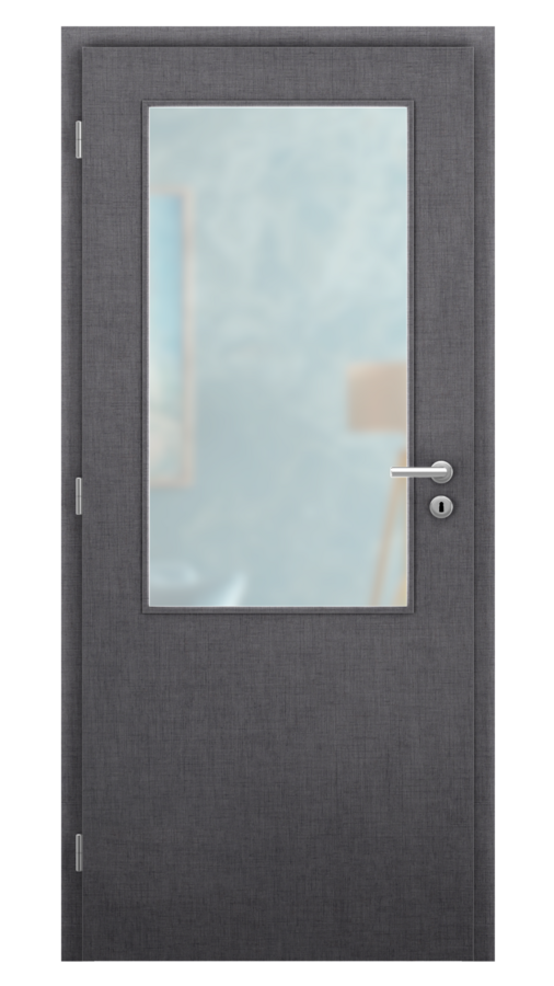 DPO - Požiarne odolné / DPOB S2 - požiarnoodolné presklené dvere / SOLO MATRIX - mystery / Satinato pieskované protipožiarne