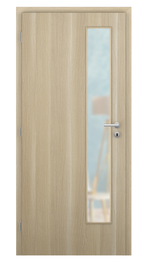 DPO - Požiarne odolné / DPOB S5 - požiarnoodolné presklené dvere / SOLO STRUKTUR - stockholm / Satinato pieskované protipožiarne
