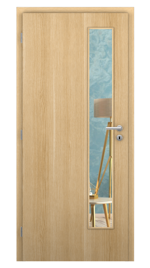 DPO - Požiarne odolné / DPOB S5 - požiarnoodolné presklené dvere / SOLO MATRIX - bergamo pozdĺžne / Float čírý protipožiarny