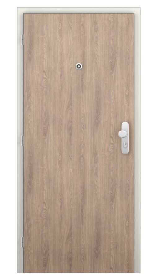 Bezpečnostné dvere s požiarnou odolnosťou / Bezpečnostná trieda RC3 - DPB 3 / CPL - dub royal