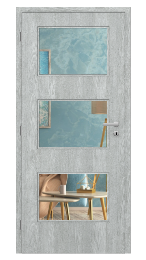 Styl / Styl 15 / FÓLIA - earl grey / Číre sklo