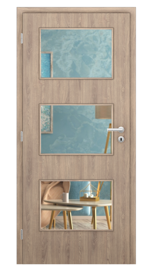 Styl / Styl 15 / CPL - dub royal / Číre sklo