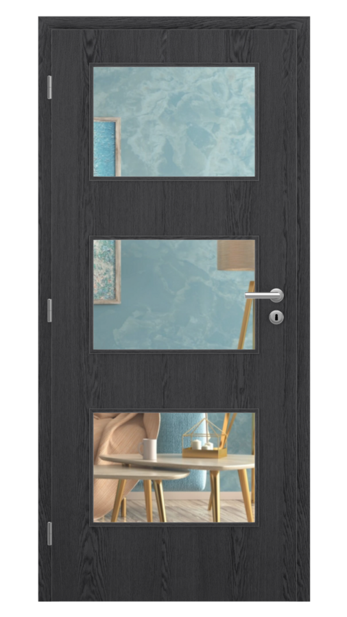 Styl / Styl 15 / SOLO STRUKTUR - dub dark grey / Connex, číry