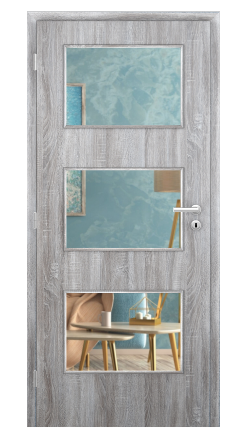 Styl / Styl 15 / SOLO STRUKTUR - dub archico / Číre sklo