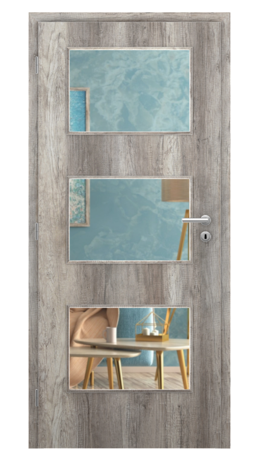 Styl / Styl 15 / SOLO STRUKTUR - dub canyon / Číre sklo