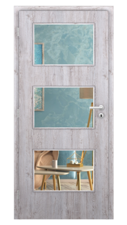 Styl / Styl 15 / SOLO STRUKTUR - dub western / Číre sklo